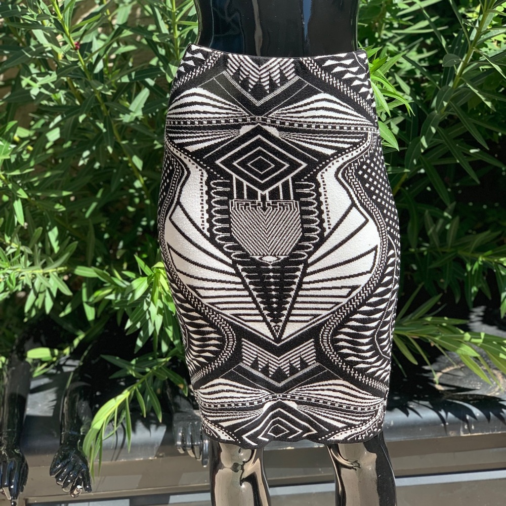 Printed Windsor High wasted skirt